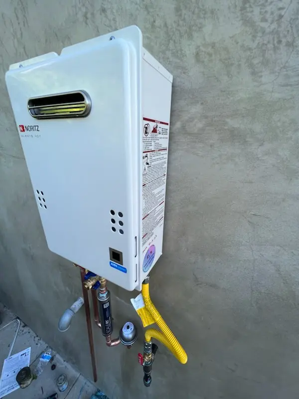 Tankless water heater installation for Colorado City homes